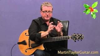 Martin Taylor plays Fingerstyle Guitar version of "Silent Night"