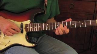 Country Guitar Lessons - Vince Gill Style country Guitar Lick - fender strat
