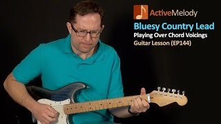 Learn an Easy Country Blues Lead Guitar Lesson - EP144