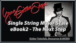 Major Scale - Single String - Beginner Guitar Lesson
