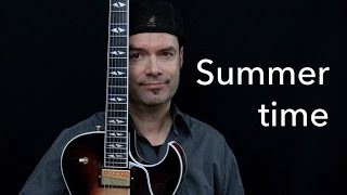 Summertime - Achim Kohl - Jazz Guitar Improvisation with Tabs
