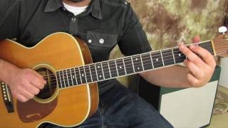 Led Zeppelin - Over the Hills and Far Away - Acoustic Guitar lesson - How to Play