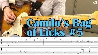 Diminished Blues Lick (With Tab) - Guitar Lesson - Camilo's Bag of Licks #5