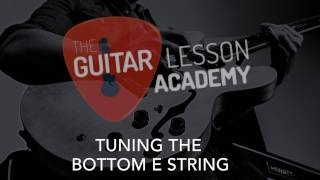 How to tune your Guitar - Guitar Lesson For Beginners