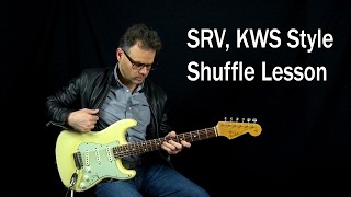 Power Shuffle Blues Groove Lesson