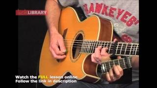 How To Play Hotel California On Guitar | Guitar Lesson Sample Licklibrary Sample
