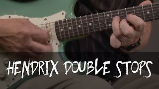 Jimi Hendrix Double Stop Guitar Lesson