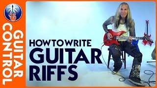 How to Write Riffs - Guitar Lesson on Rock Riffs, Metal Riffs, and How to Write Your Own