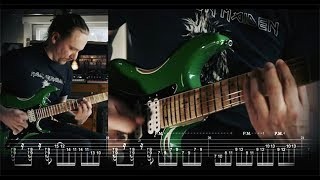 *NEW* Classic Metal Workout - Guitar Lesson - How to play in style of Iron Maiden, Dio, Rainbow...