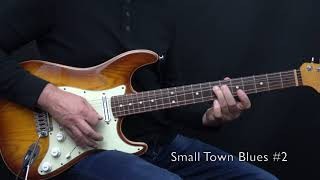 Small Town Blues 1 - 3 from my book "Bluesmans Corner 1" - Achim Kohl