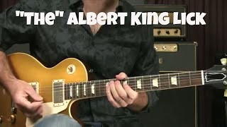 Blues Guitar Lesson: The Albert King Lick