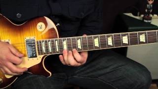 Blues Guitar Lessons - Soloing with major and minor