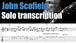 John scofield jazz guitar lesson | Altered lines on "Wee" Bridge | Part 1 of 3