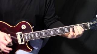 how to play "Back in Black" on guitar by AC/DC - rhythm guitar lesson part 1