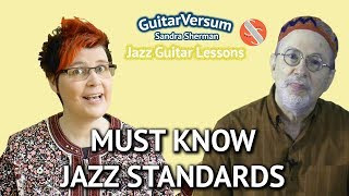 MUST KNOW JAZZ STANDARDS - Famous Jazz Songs List