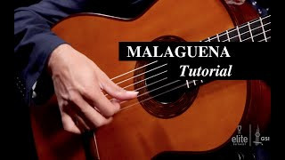 Malaguena - Classical Guitar Tutorial Part 1/7 - EliteGuitarist.com