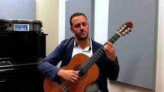 Barrios: La Catedral, 1st movement "Preludio" - Tariq Harb, Guitar