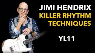 Jimi Hendrix Style Lesson - Killer Rhythm Techniques YL11