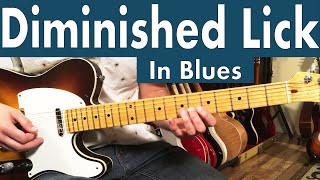 How To Use The Diminished Scale In The Blues | Advanced Soloing Ideas For Guitar