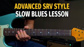 Slow Blues in G Solo Lesson ( Intermediate to Advanced )
