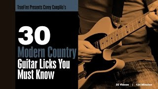 Corey Congilio's 30 Modern Country Licks - Intro