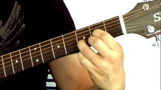 Easy Guitar Chords for Beginners - Tutorial 1 (D and A7)