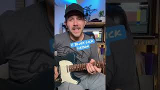 Master Blues Licks - Blues Lick Guitar Lesson - Blues Lead Guitar Lesson