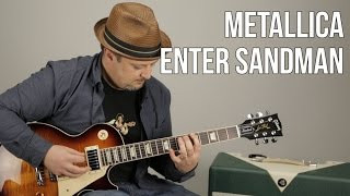 How to Play Enter Sandman on Guitar Metallica Guitar Lessons