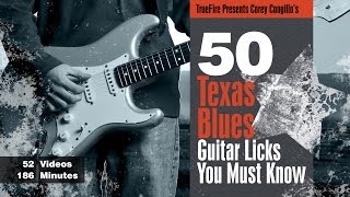 50 Texas Blues Licks - Introduction - Corey Congilio