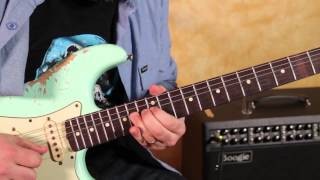 Jerry Garcia Inspired Guitar Soloing Lesson - Major Scale - Major Pentatonic - Country Blues