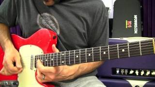 Blues Rock Guitar Lessons - Free Blues Rock Riffs Lesson