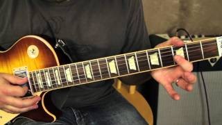 Allman Brothers Band - Warren Haynes - Soulshine - Blues Rock Guitar Lesson - How to play the intro