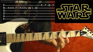 Guitar Lesson - STAR WARS: THE FORCE THEME ( Luke's Theme) aka: Binary Sunset