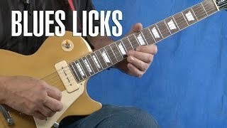 Blues Guitar Licks Lesson (Intros & Endings)