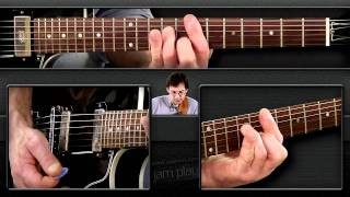 Blues Guitar Lesson - Minor Key Electric Blues Progression
