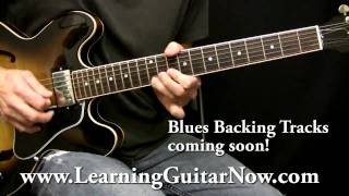 Blues Backing Tracks: Blues Guitar Solo