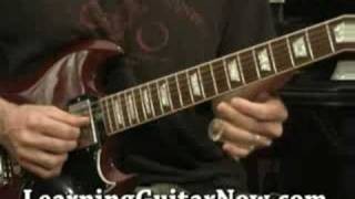 Slide Guitar Lesson:  Warren Haynes style slide guitar