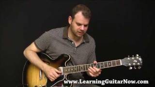 Blues Guitar Lesson Video:  Blues Lick
