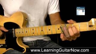 Open G Tuning Slide Guitar Lesson