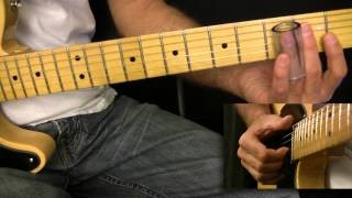 Open G Tuning Slide Lick Lesson in the Key of G