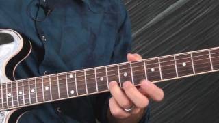 Thrill Is Gone Style Blues Guitar Lesson - 4 Note Solo