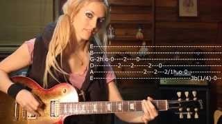 Emily Hastings Blues Lick 3 in E minor