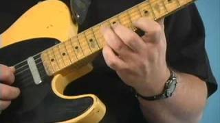 Blues Guitar Rhythm Lesson: C7 F9 Chords