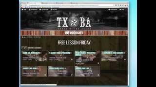 How To Find Lessons And Gear Videos on Texas Blues Alley